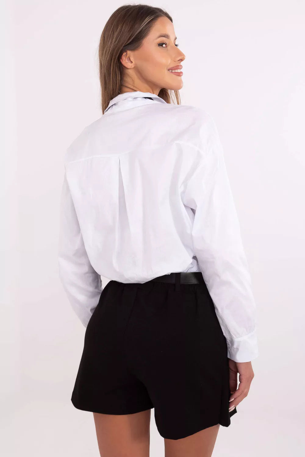 Marškiniai ilgomis rankovėmis modelis 204393 Italy Moda