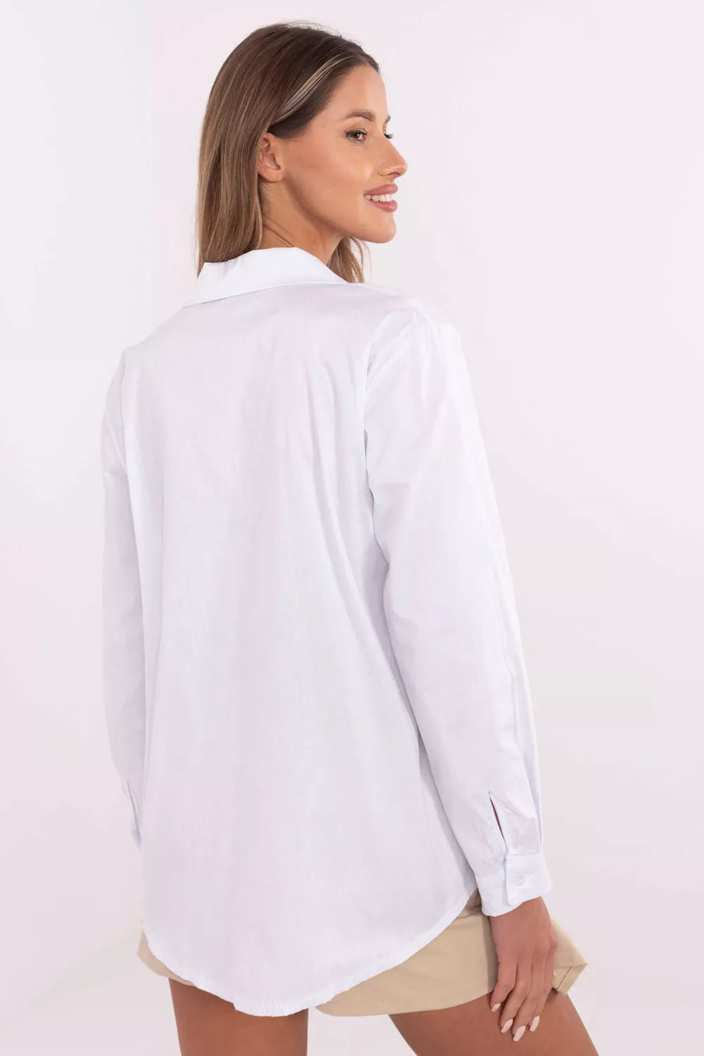 Marškiniai ilgomis rankovėmis, modelis 204395, Italy Moda