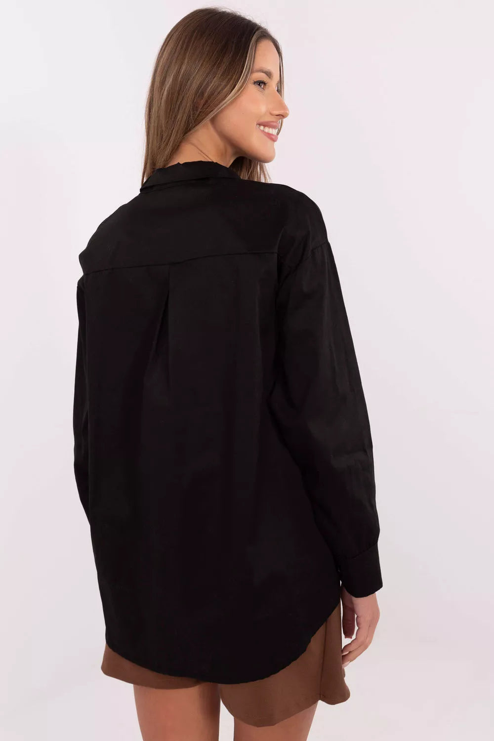 Marškiniai ilgomis rankovėmis, modelis 204397, Italy Moda