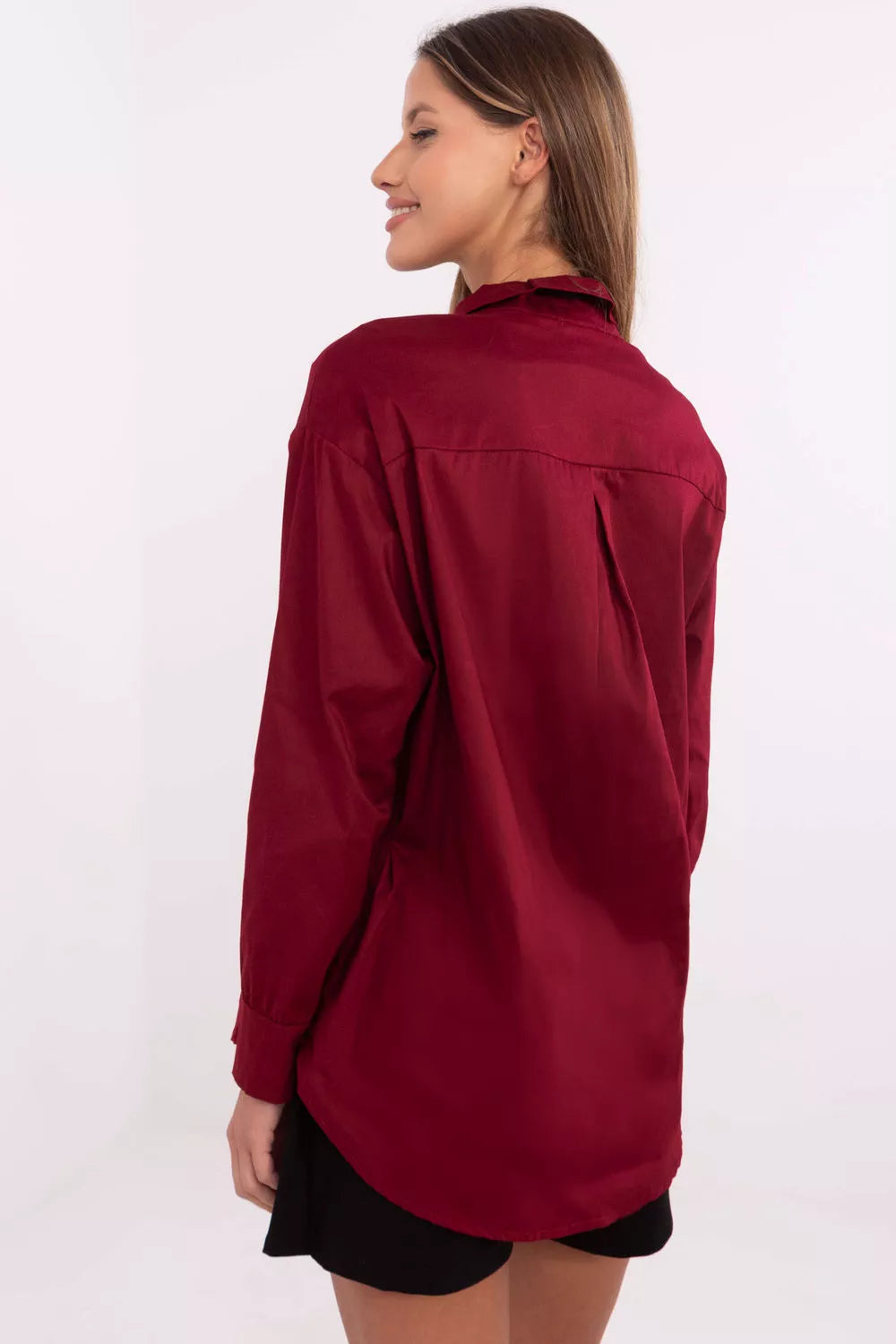Marškiniai ilgomis rankovėmis, modelis 204398, Italy Moda