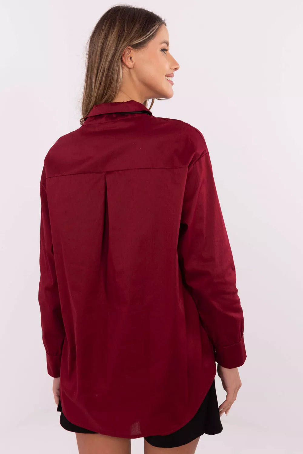 Marškiniai ilgomis rankovėmis, modelis 204399, Italy Moda