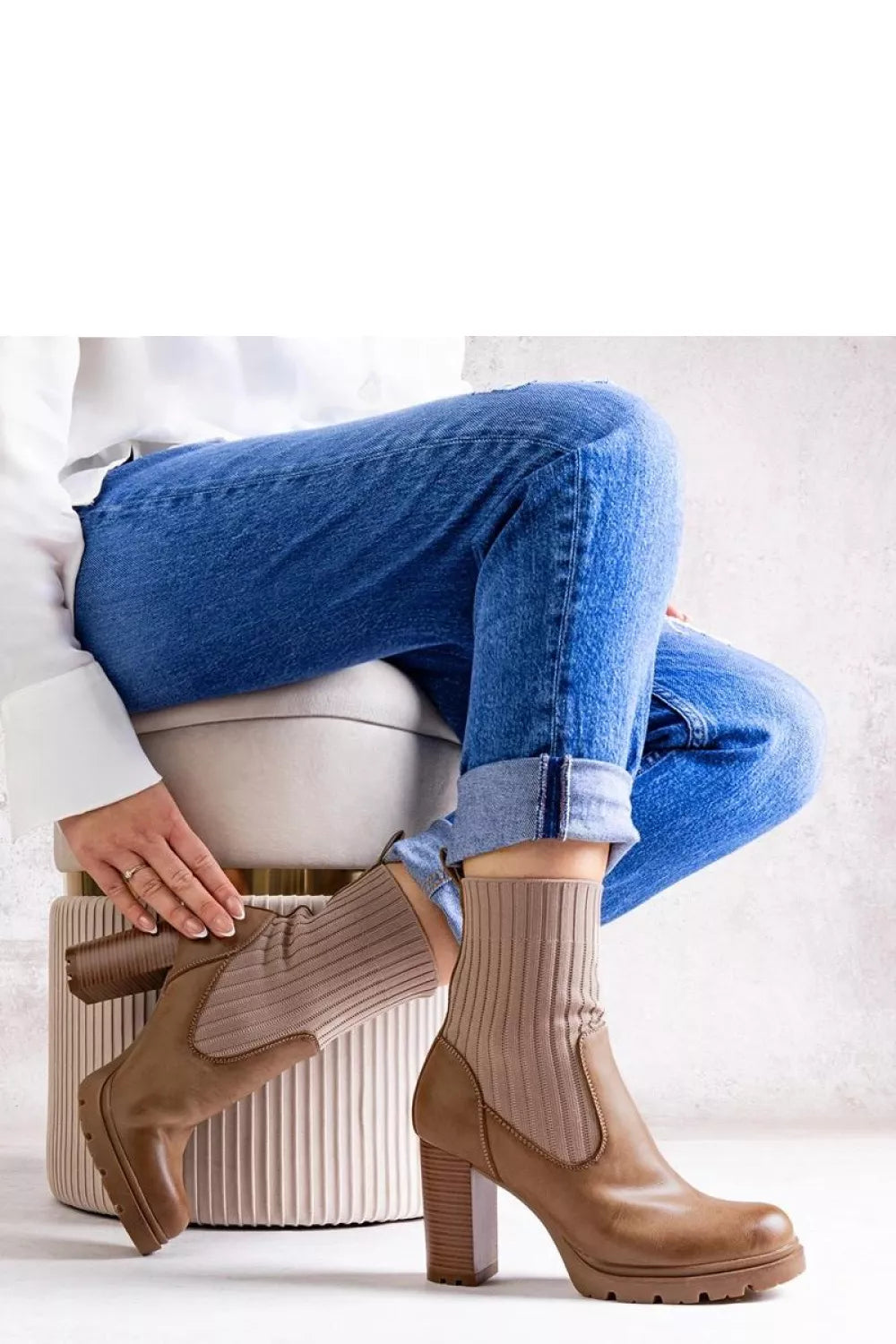 Auliniai batai su kulnais, modelis 205041 Solea