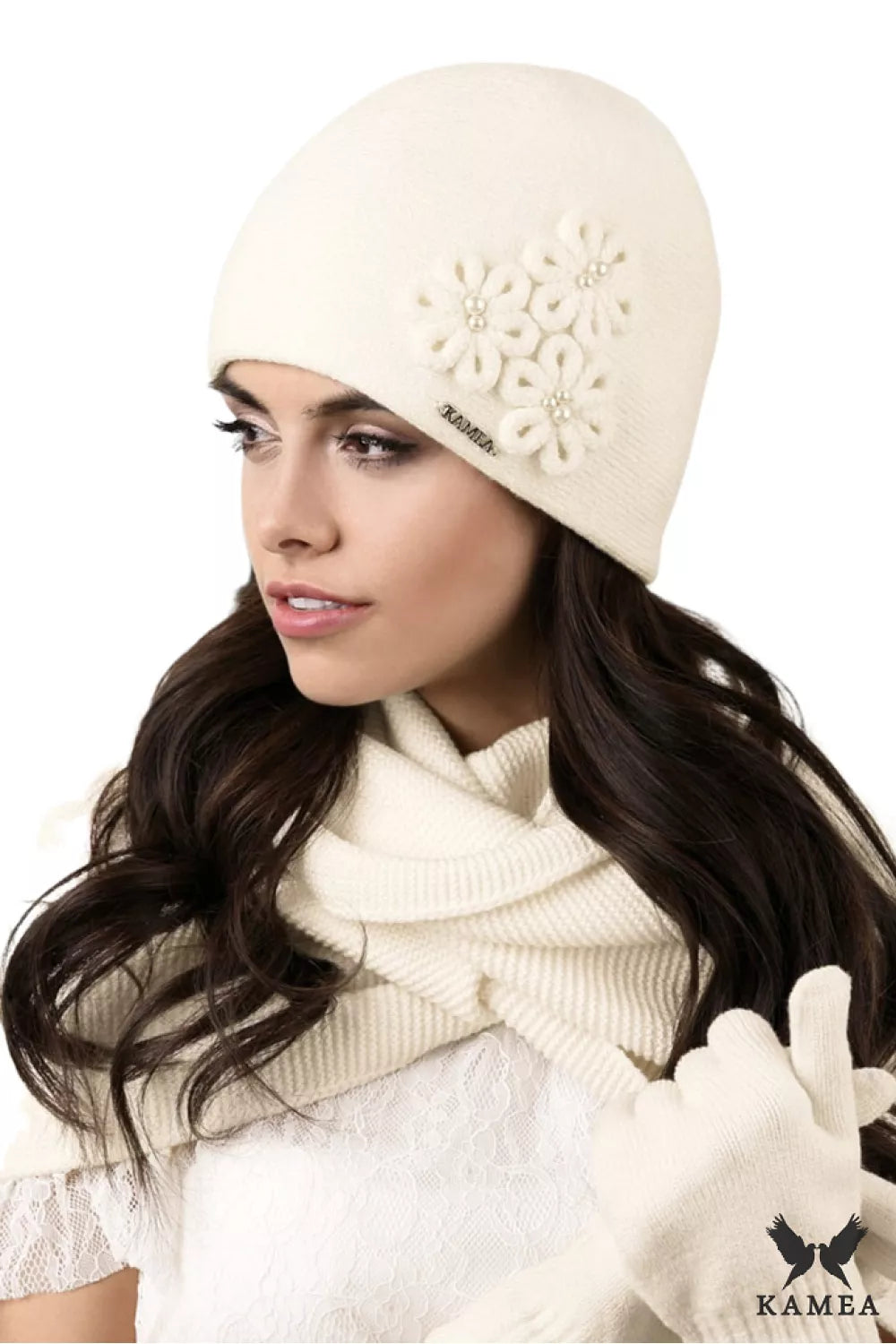 Pirštinės, modelis 205764, Kamea