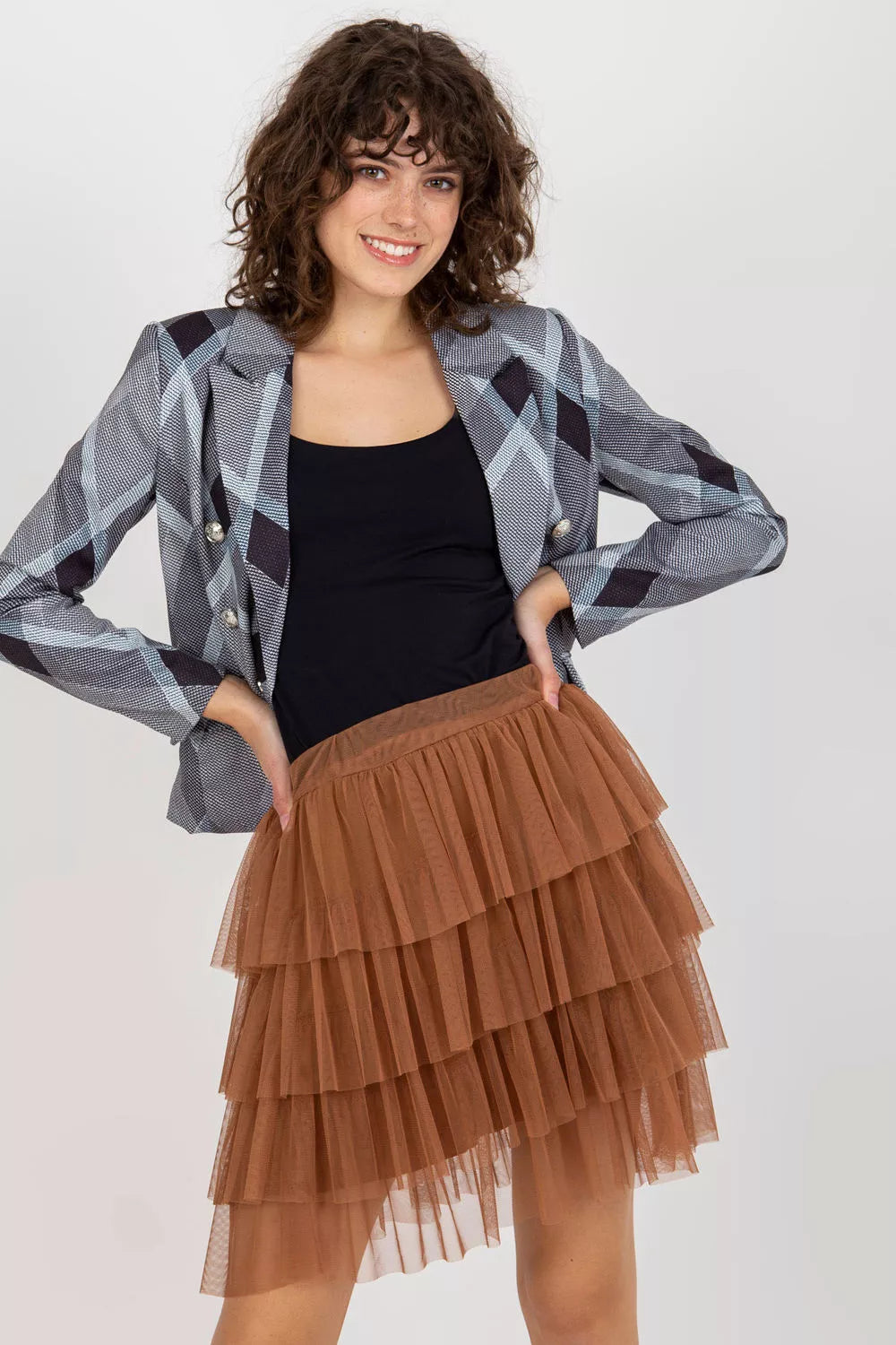 Trumpas sijonas, modelis 206150, Och Bella