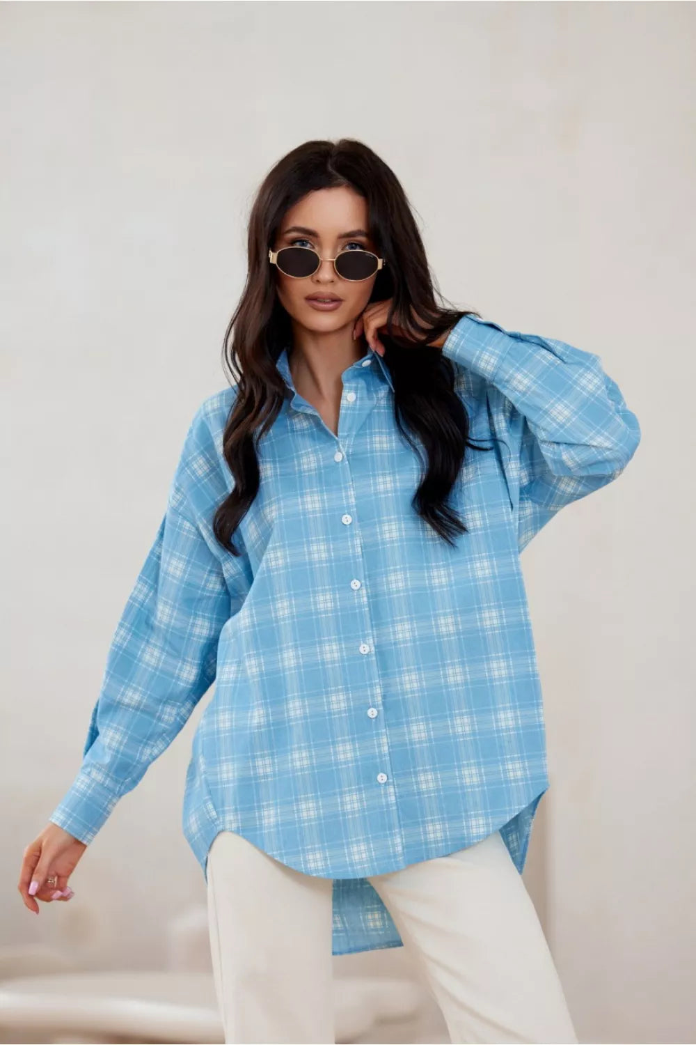 Marškiniai ilgomis rankovėmis, modelis 206995, Roco Fashion