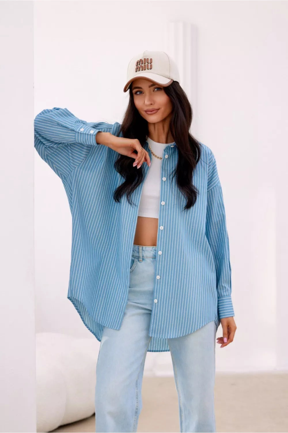 Marškiniai ilgomis rankovėmis, modelis 206998, Roco Fashion