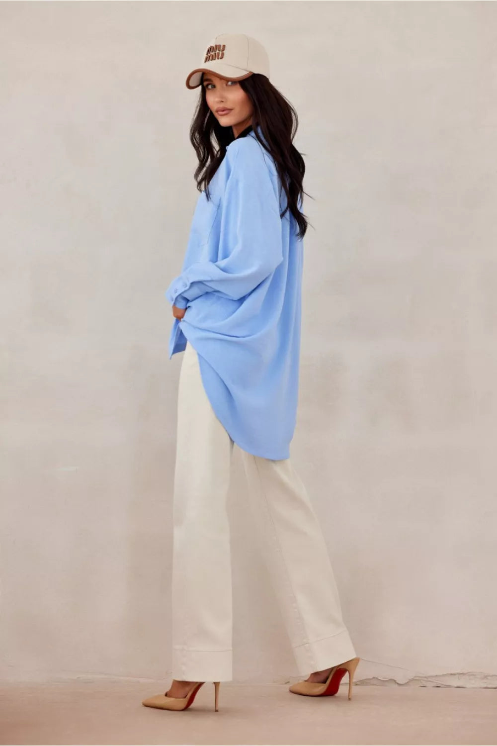 Marškiniai ilgomis rankovėmis, modelis 207002, „Roco Fashion“