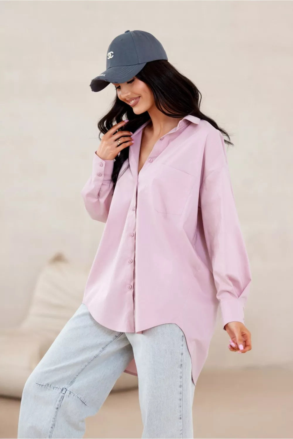 Marškiniai ilgomis rankovėmis, modelis 207003, Roco Fashion