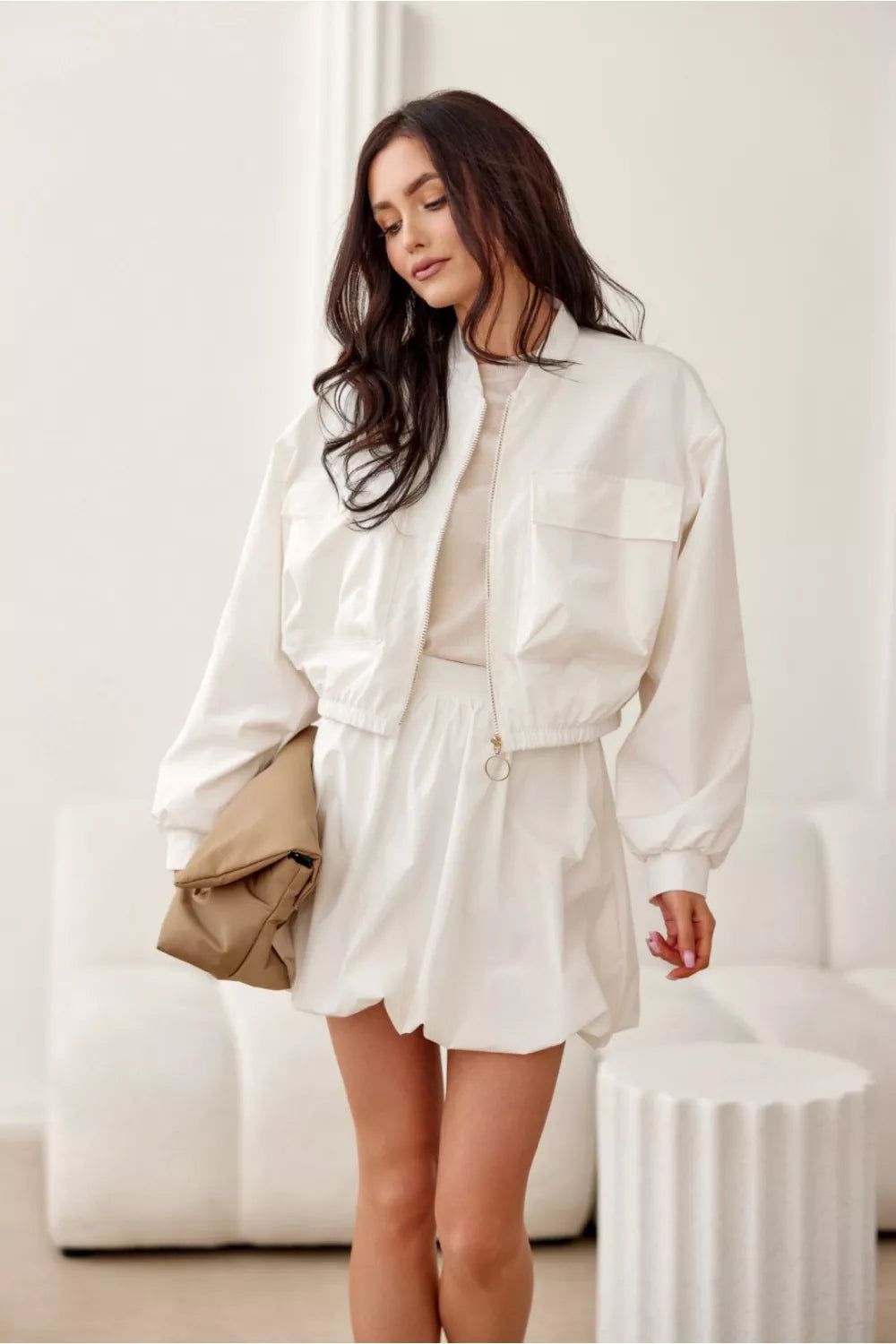 Trumpas sijonas, modelis 208494, „Roco Fashion“