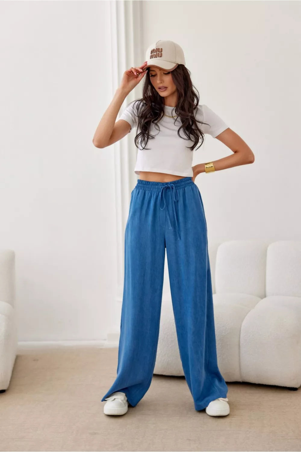 Moteriškos kelnės, modelis 208498, Roco Fashion