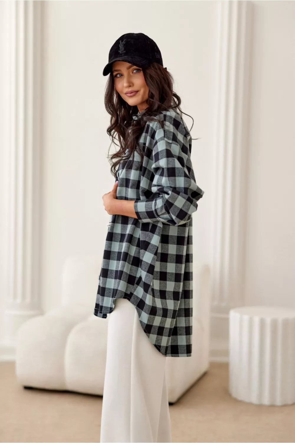 Marškiniai ilgomis rankovėmis, modelis 208507, Roco Fashion
