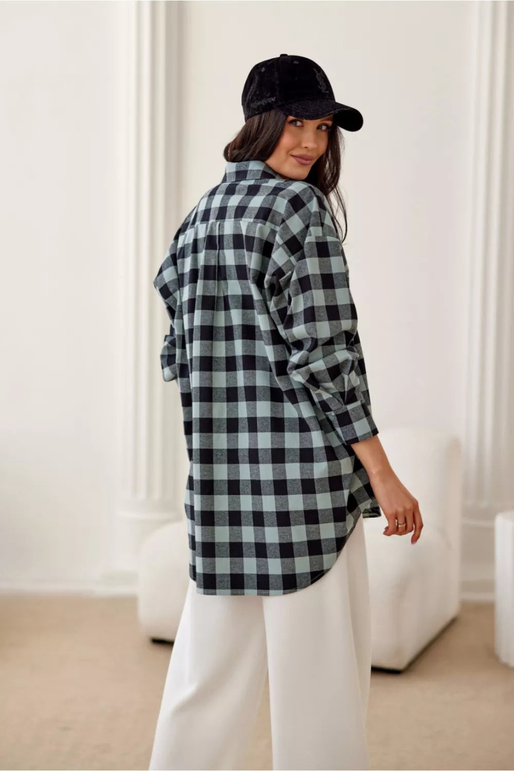Marškiniai ilgomis rankovėmis, modelis 208507, Roco Fashion
