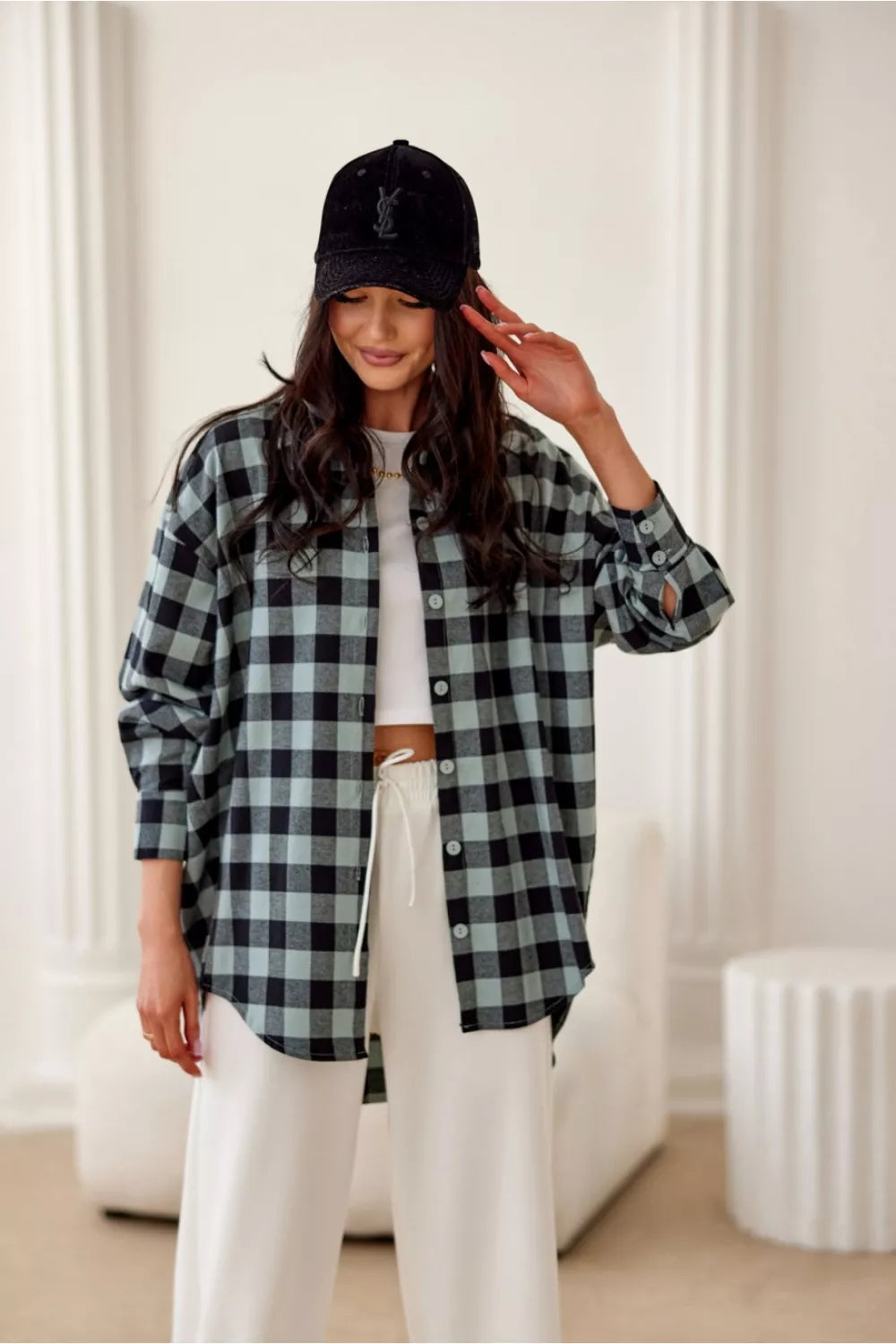 Marškiniai ilgomis rankovėmis, modelis 208507, Roco Fashion