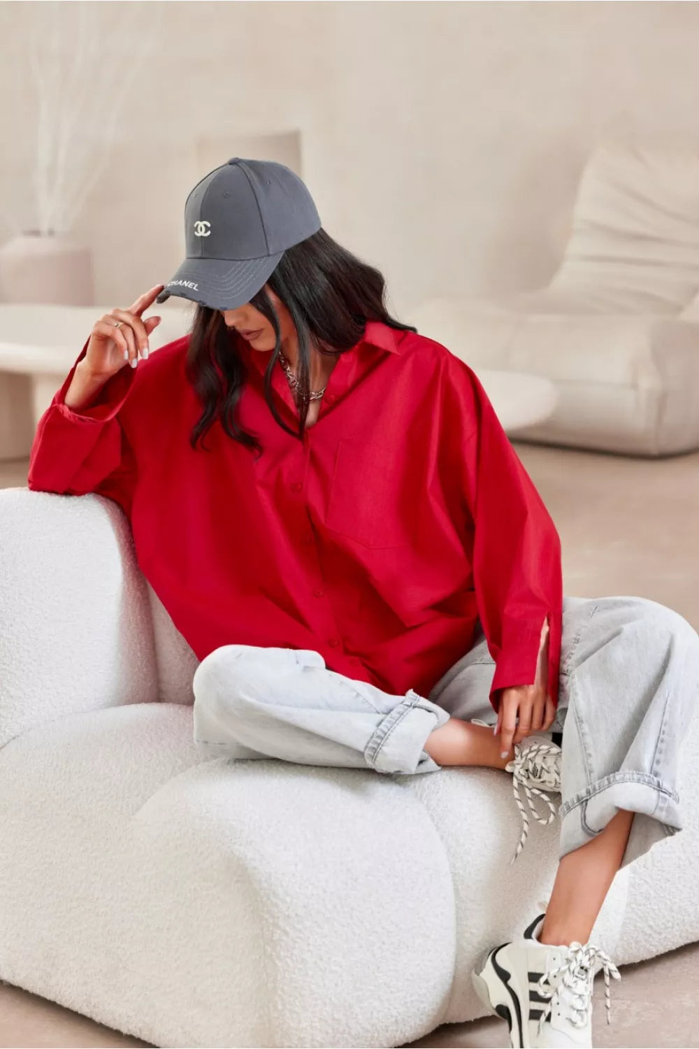 Marškiniai ilgomis rankovėmis, modelis 208509, Roco Fashion