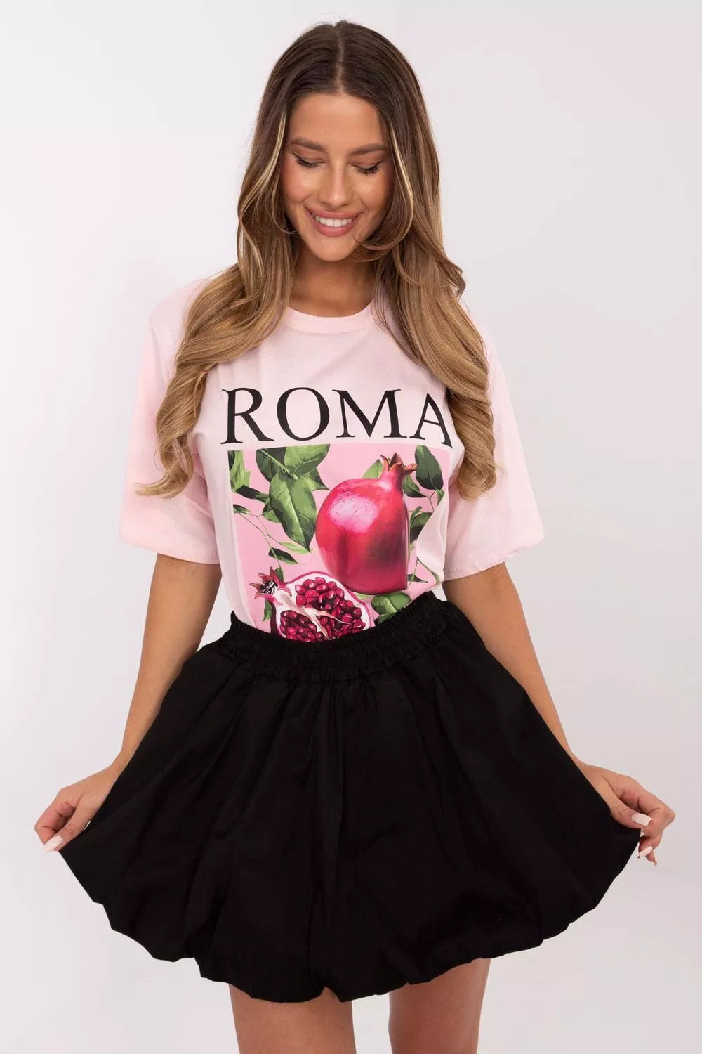 Trumpas sijonas, modelis 208703, Italy Moda