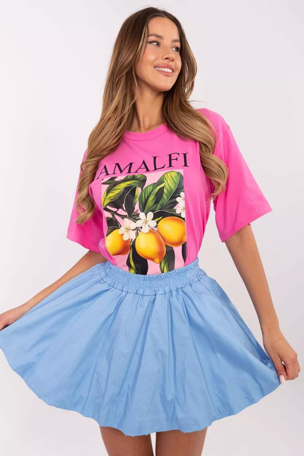 Trumpas sijonas, modelis 208705, Italy Moda