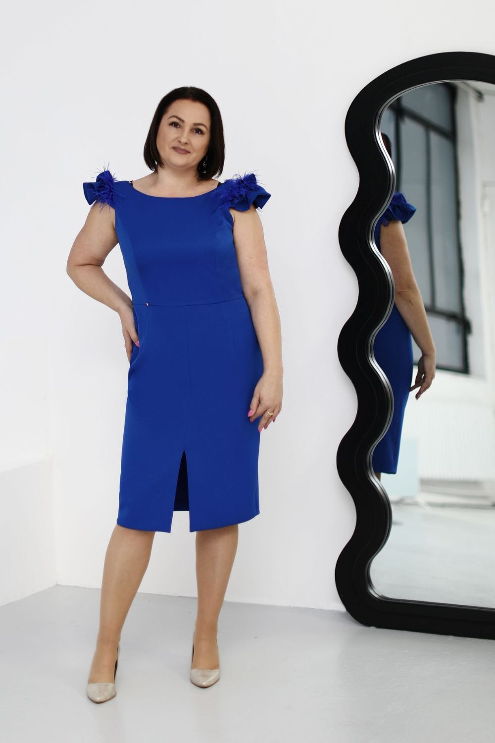 Kokteilinė suknelė, modelis 209160, Jersa