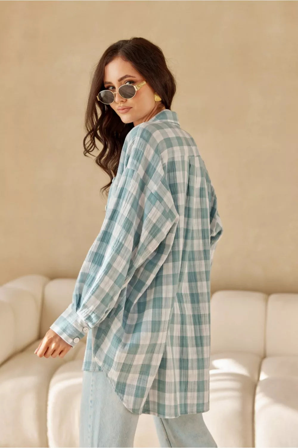 Marškiniai ilgomis rankovėmis, modelis 209566, Roco Fashion