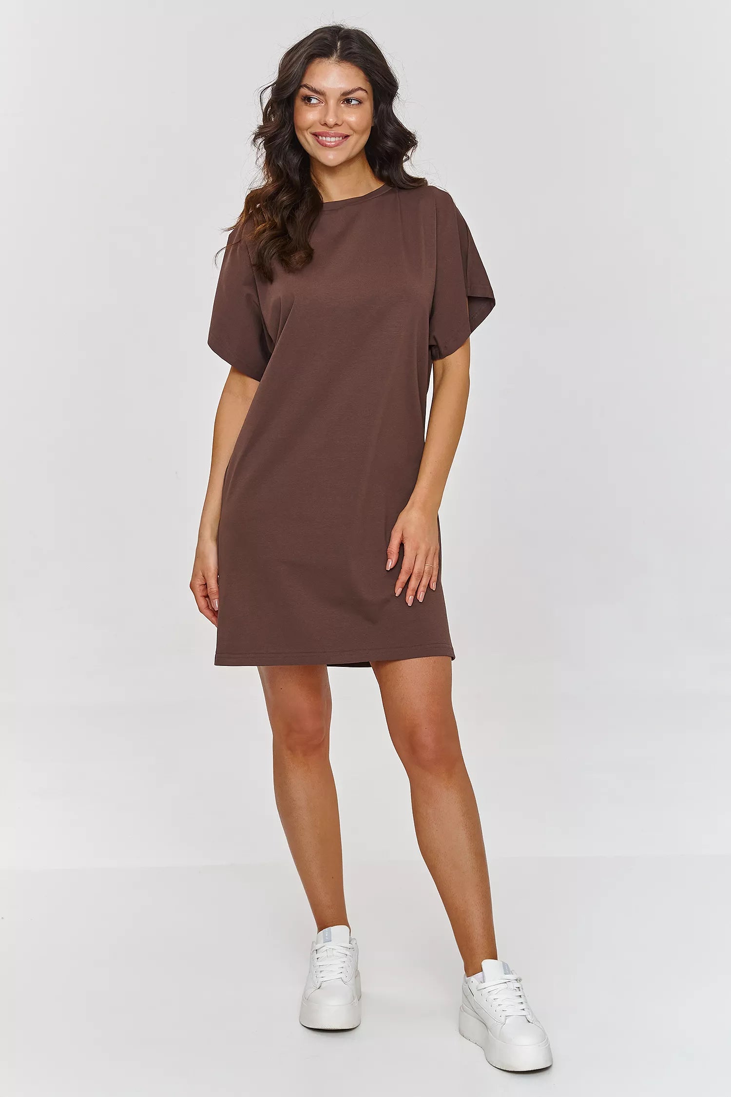 Dieninė suknelė, modelis 209747, Makadamia