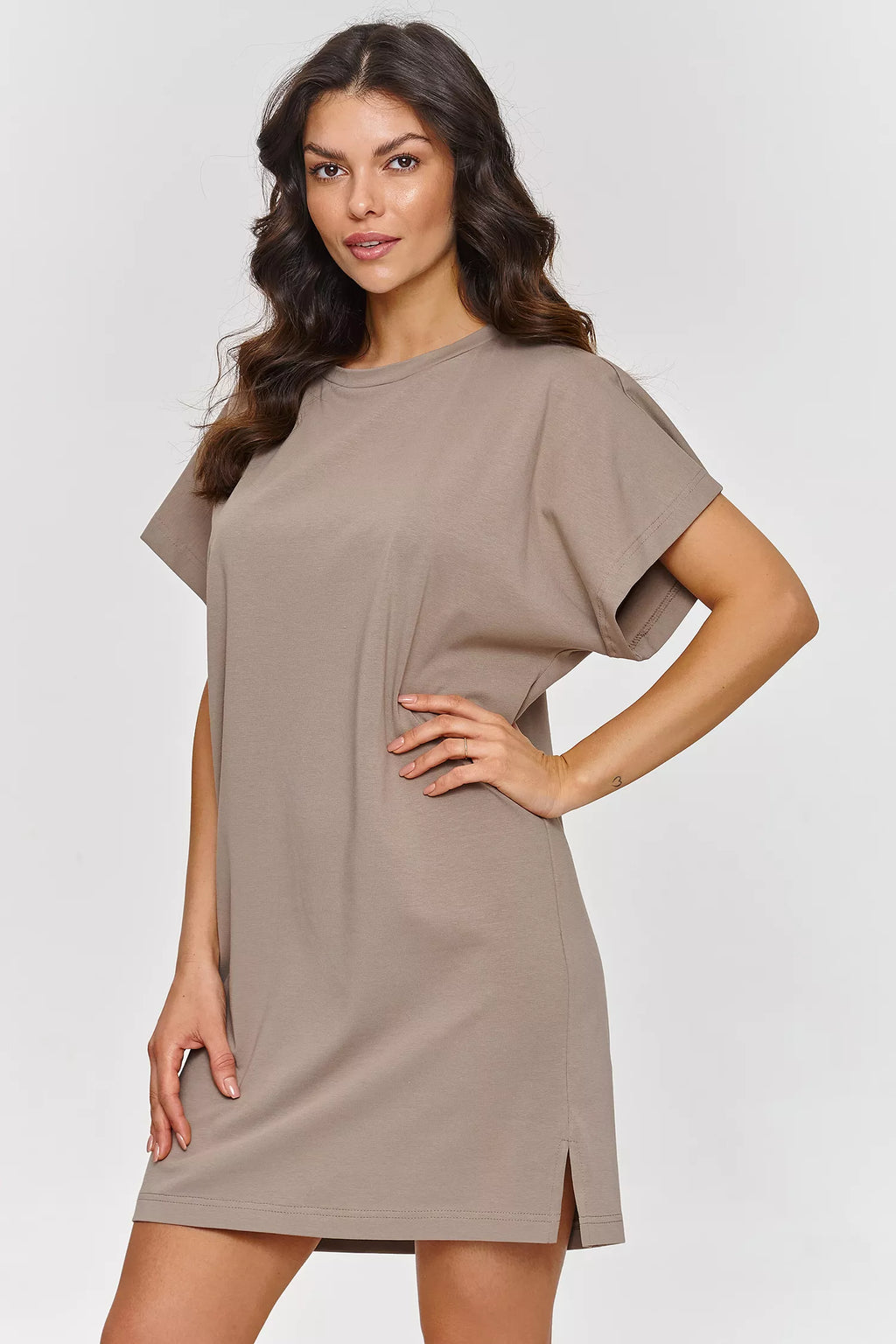 Suknelė kasdienai, modelis 209641, Makadamia