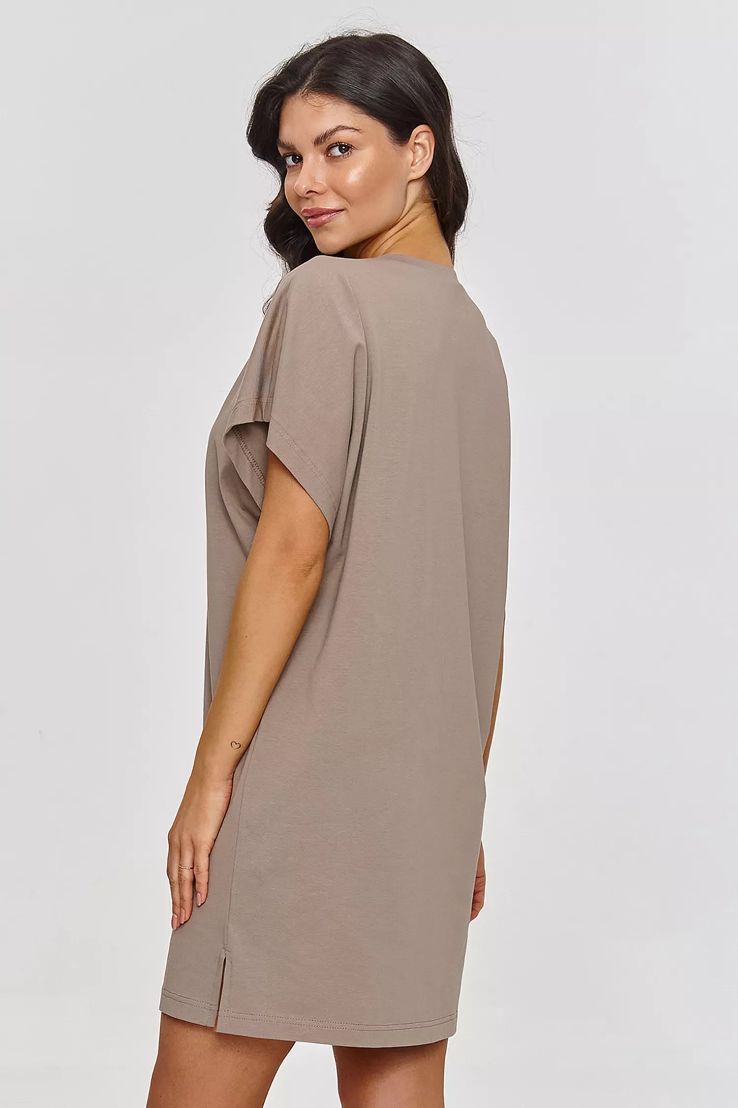 Suknelė kasdienai, modelis 209641, Makadamia