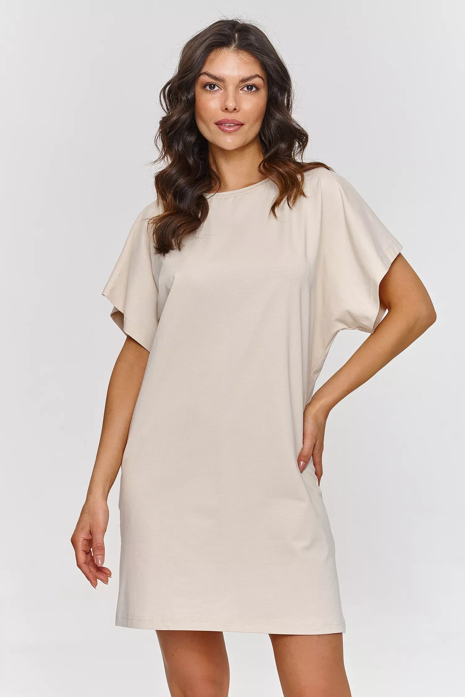 Suknelė kasdienai, modelis 209642, Makadamia