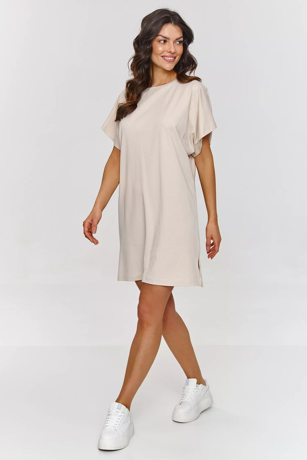 Suknelė kasdienai, modelis 209642, Makadamia