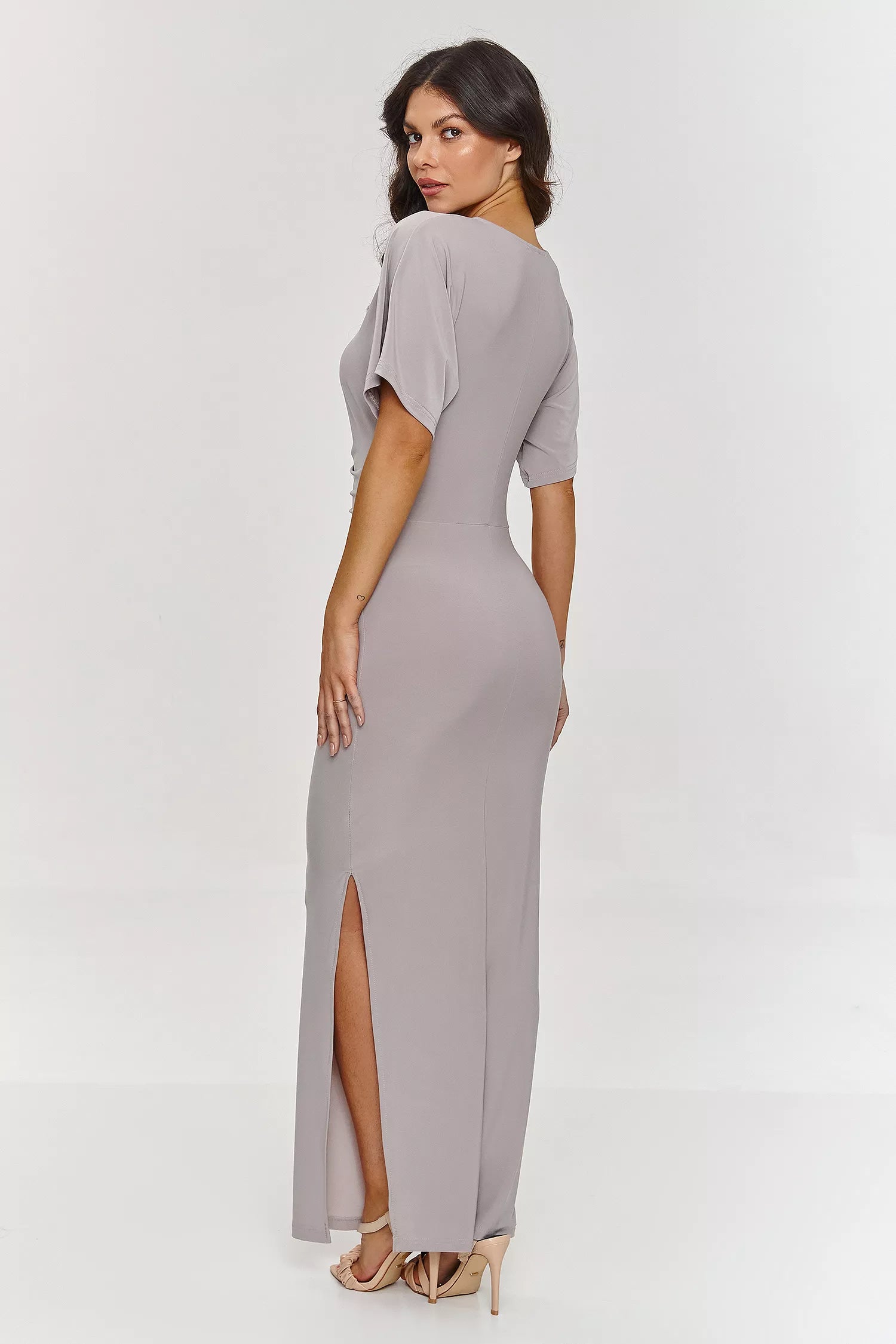 Suknelė kasdienai, modelis 209583, Makadamia