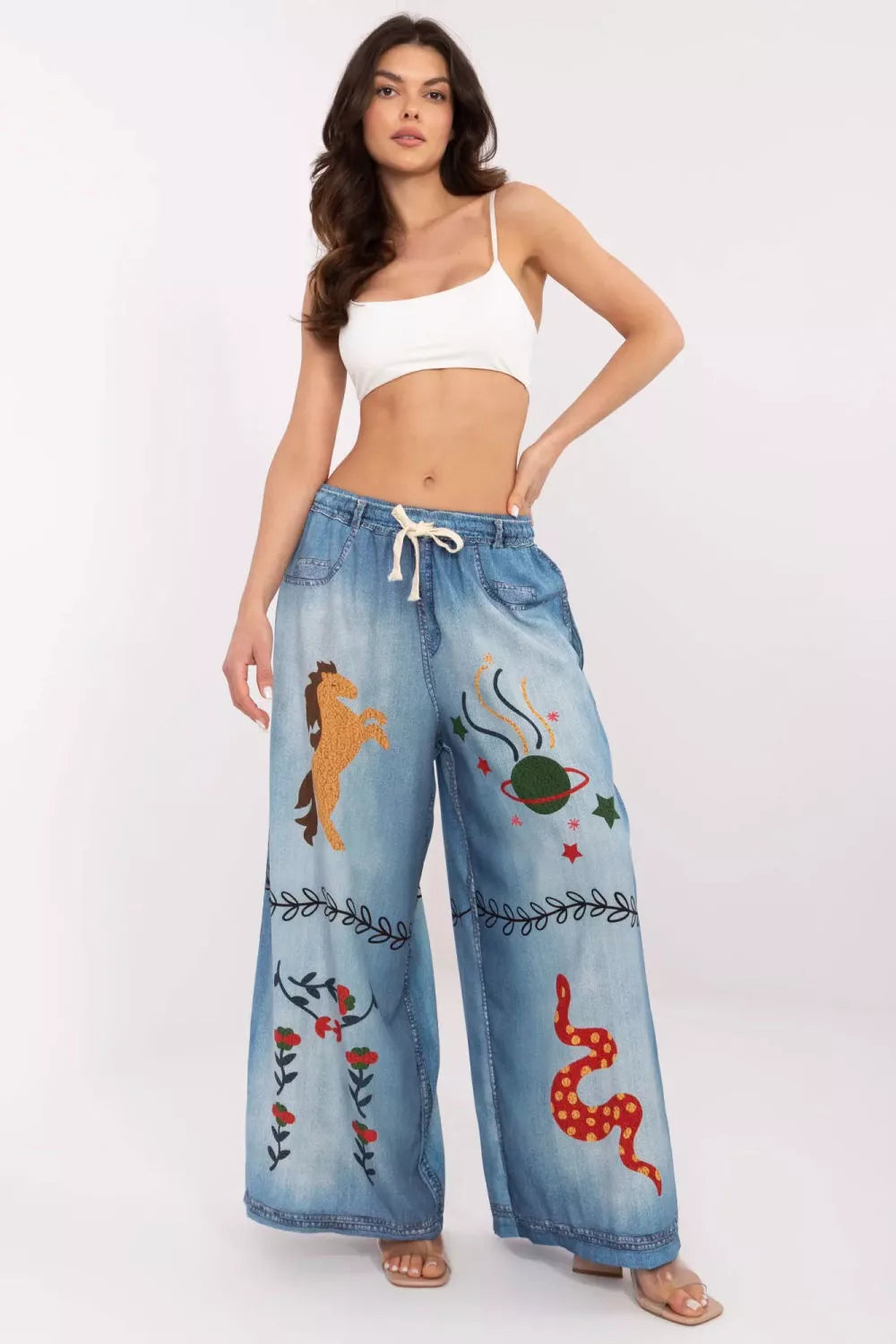 Moteriškos kelnės, modelis 210029, Italy Moda