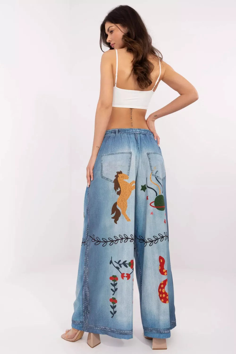 Moteriškos kelnės, modelis 210029, Italy Moda