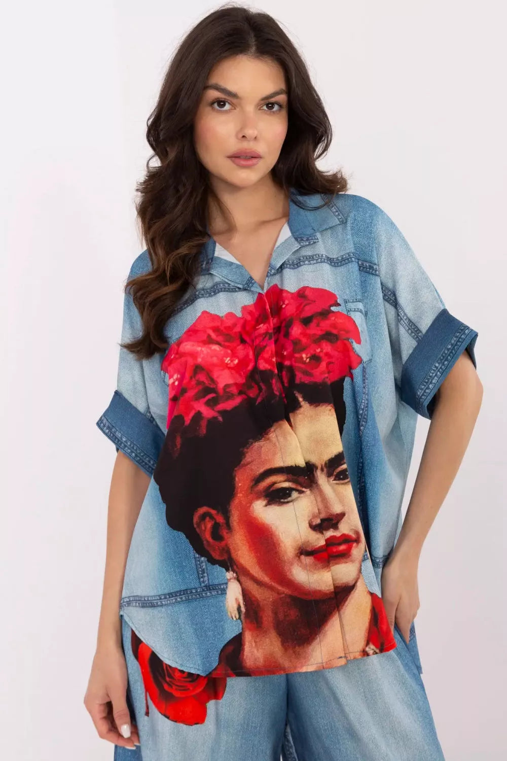 Marškinėliai trumpomis rankovėmis, modelis 210032, Italy Moda
