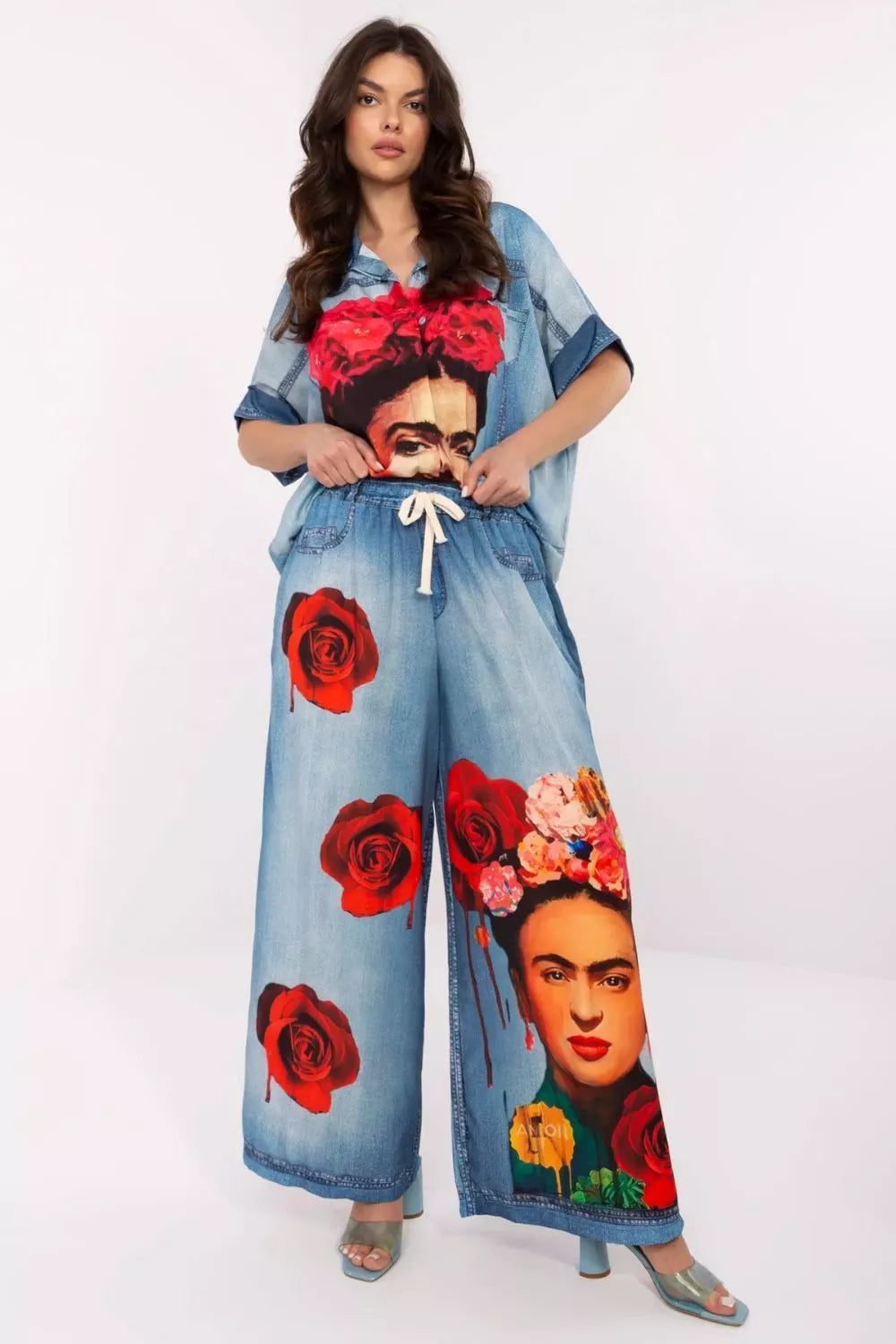 Moteriškos kelnės, modelis 210026, Italy Moda