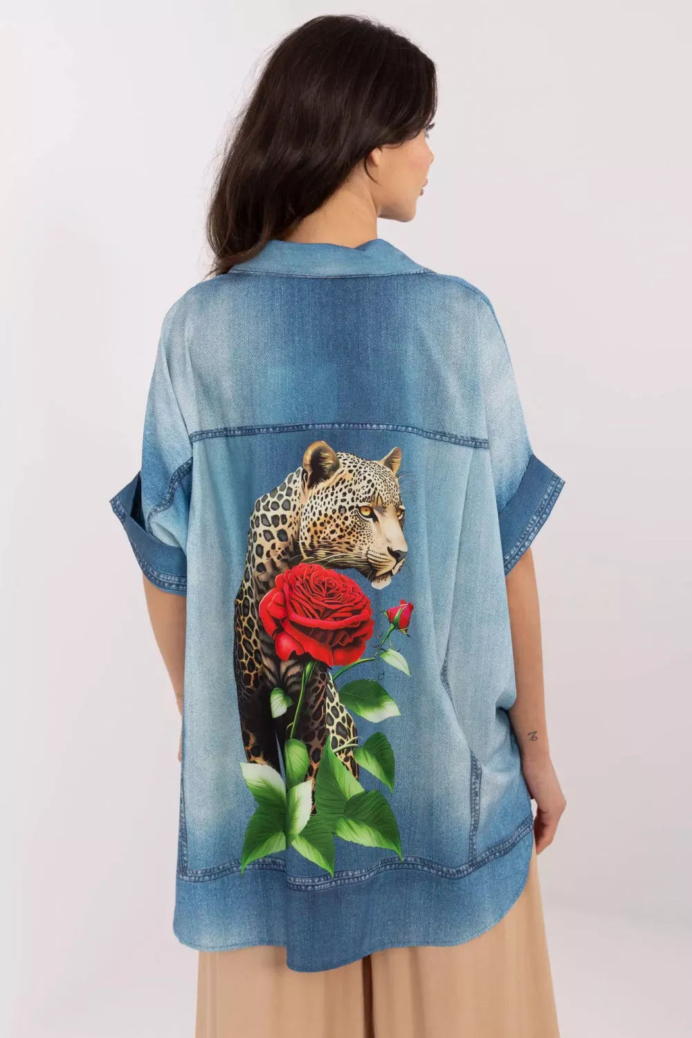 Marškiniai ilgomis rankovėmis, modelis 210971, Italy Moda