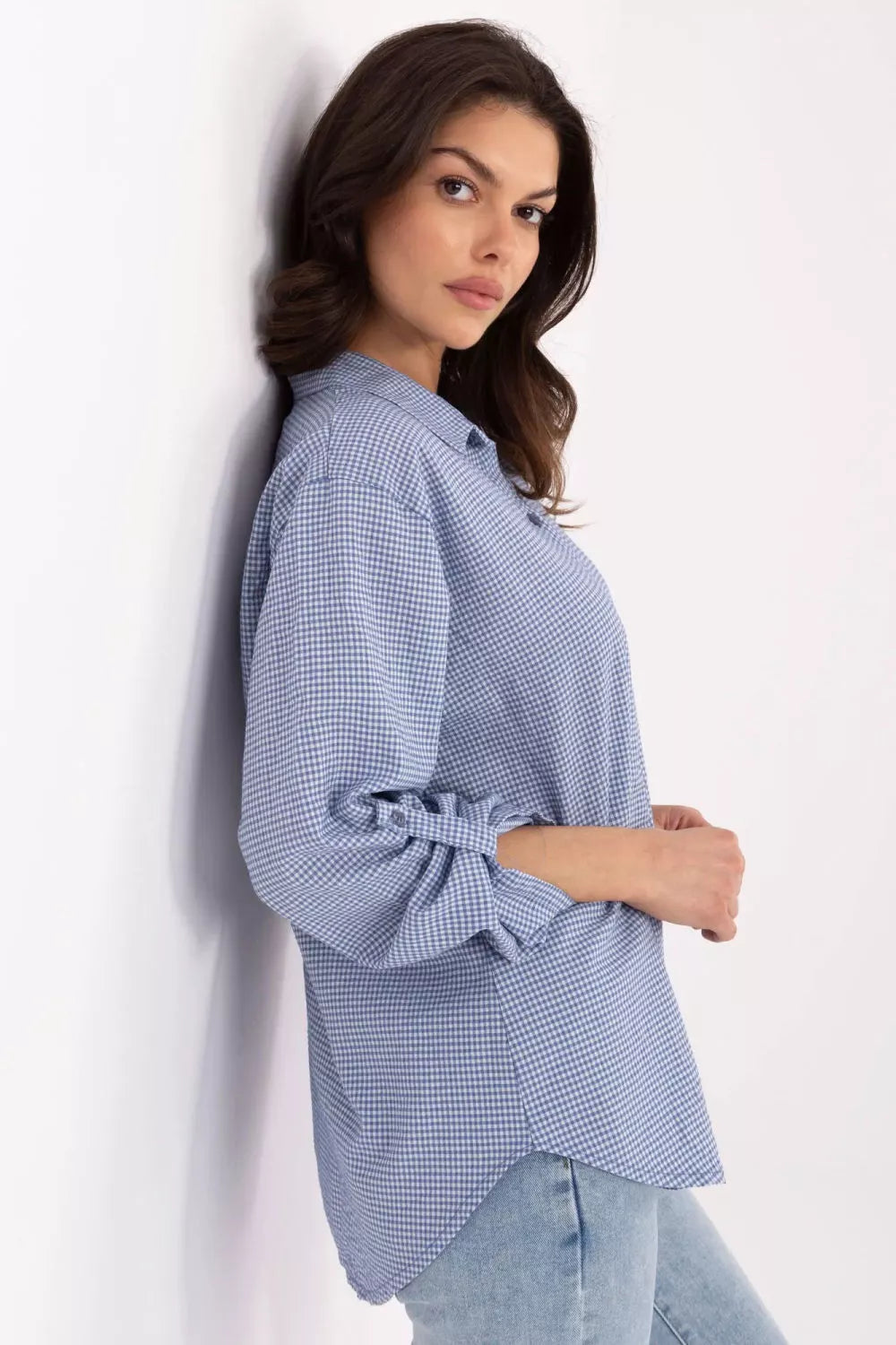 Marškiniai ilgomis rankovėmis, modelis 211443, Italy Moda