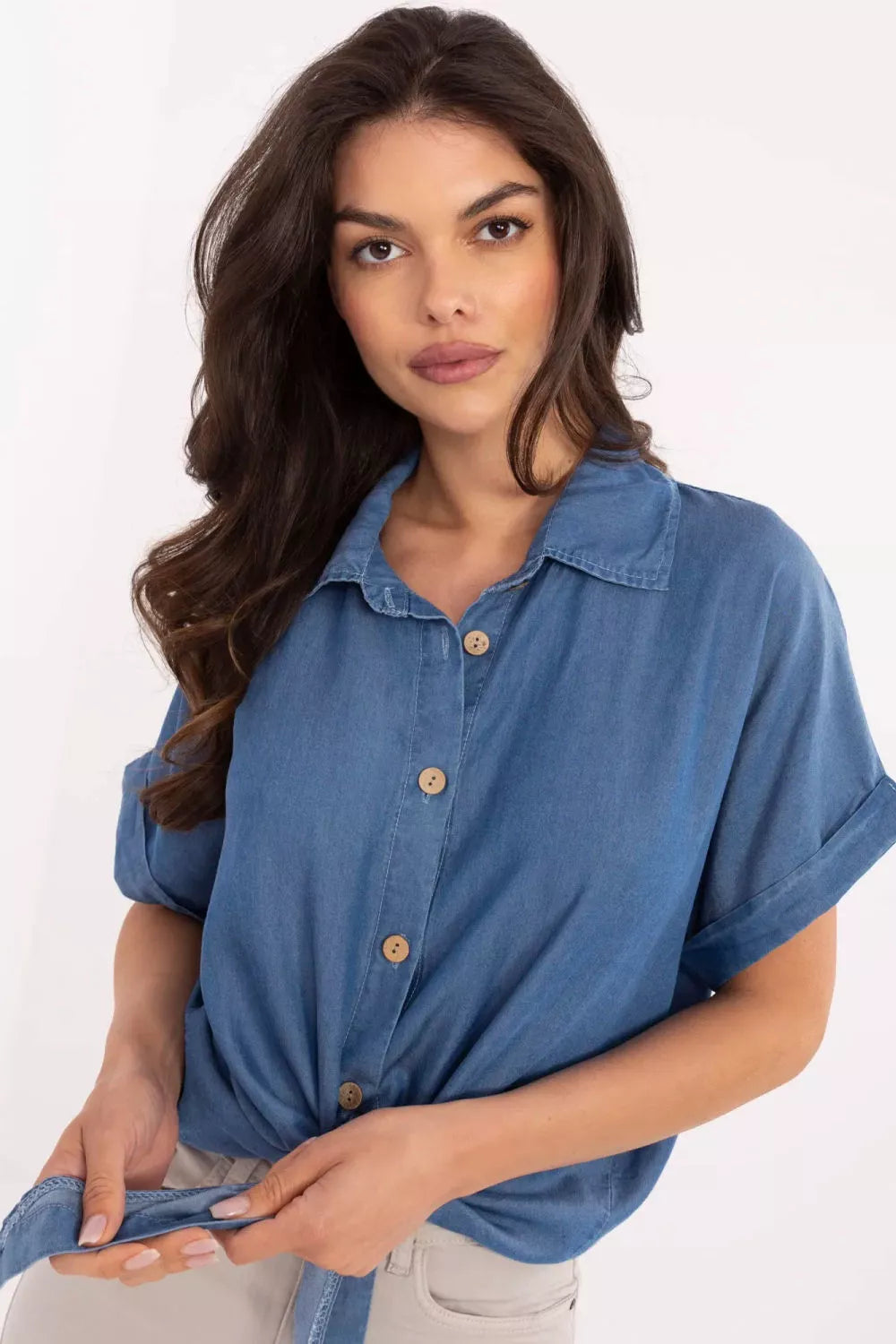Marškinėliai trumpomis rankovėmis, modelis 213594, Italy Moda