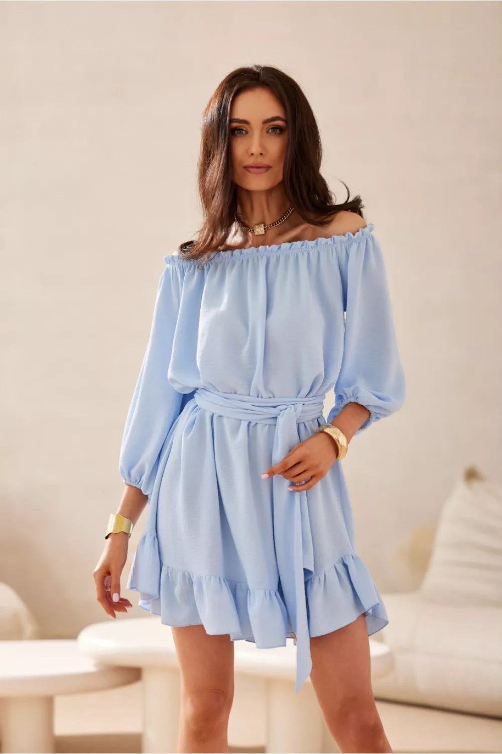 Dieninė suknelė, modelis 213629, „Roco Fashion“