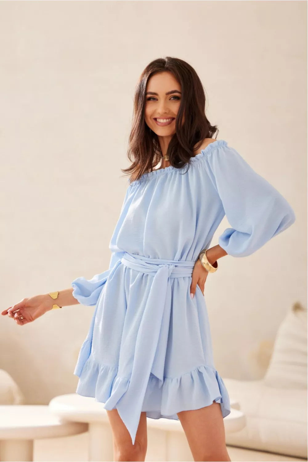 Dieninė suknelė, modelis 213629, „Roco Fashion“