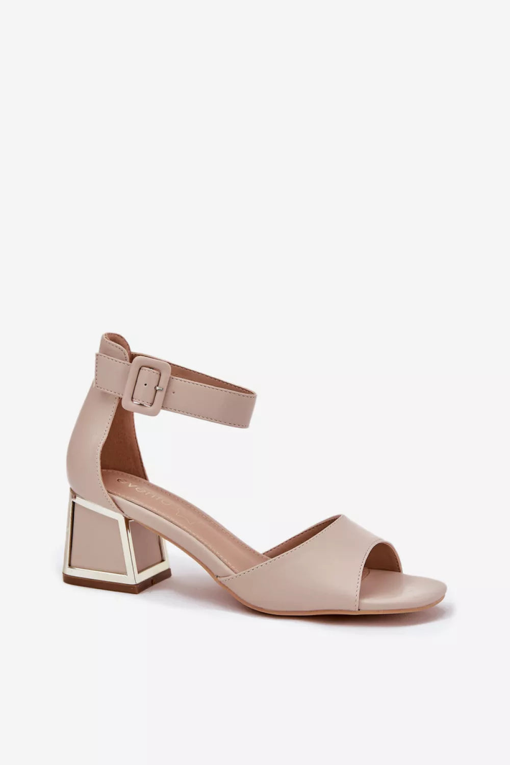 Basutės su kulnu modelis 213931 Step in style