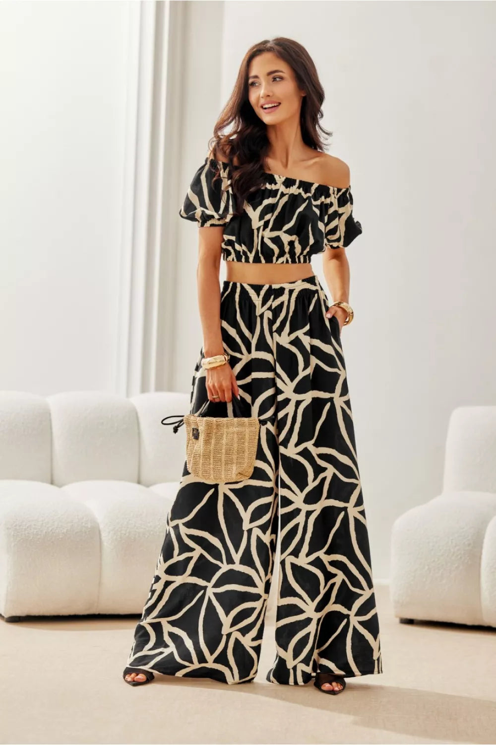 Moteriškos kelnės, modelis 214535, „Roco Fashion“