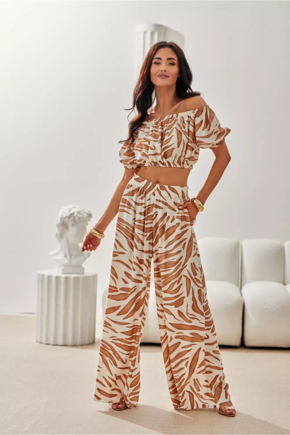 Moteriškos kelnės, modelis 214537, Roco Fashion