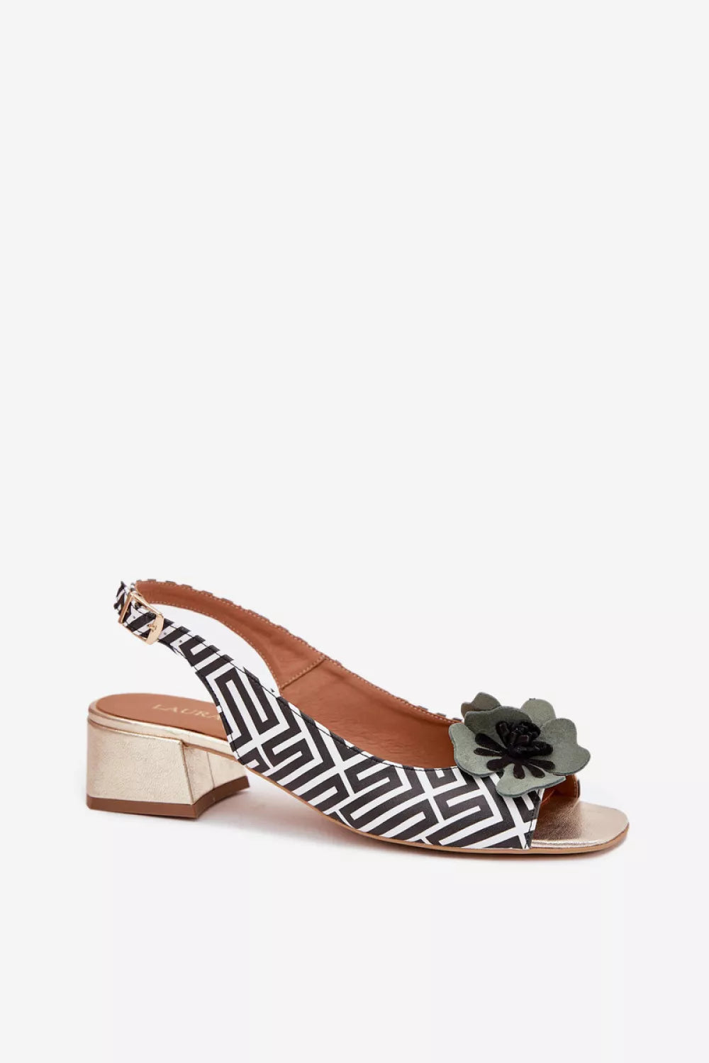 Basutės su kulnu, modelis 214683. Ženkite į stilių