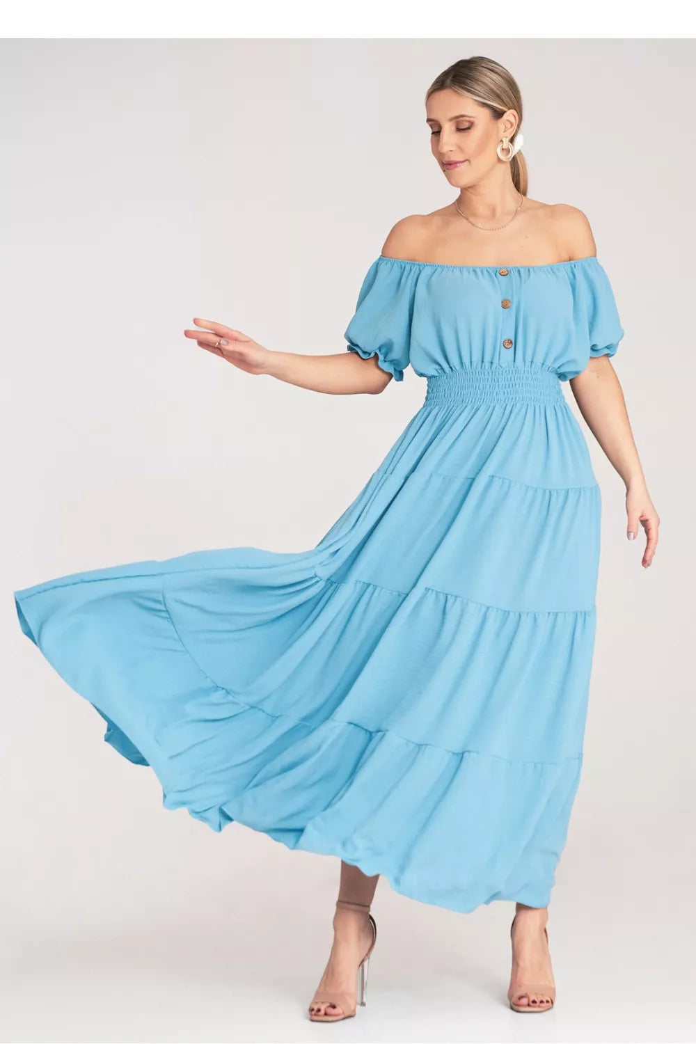 Dieninė suknelė, modelis 214815, Figl
