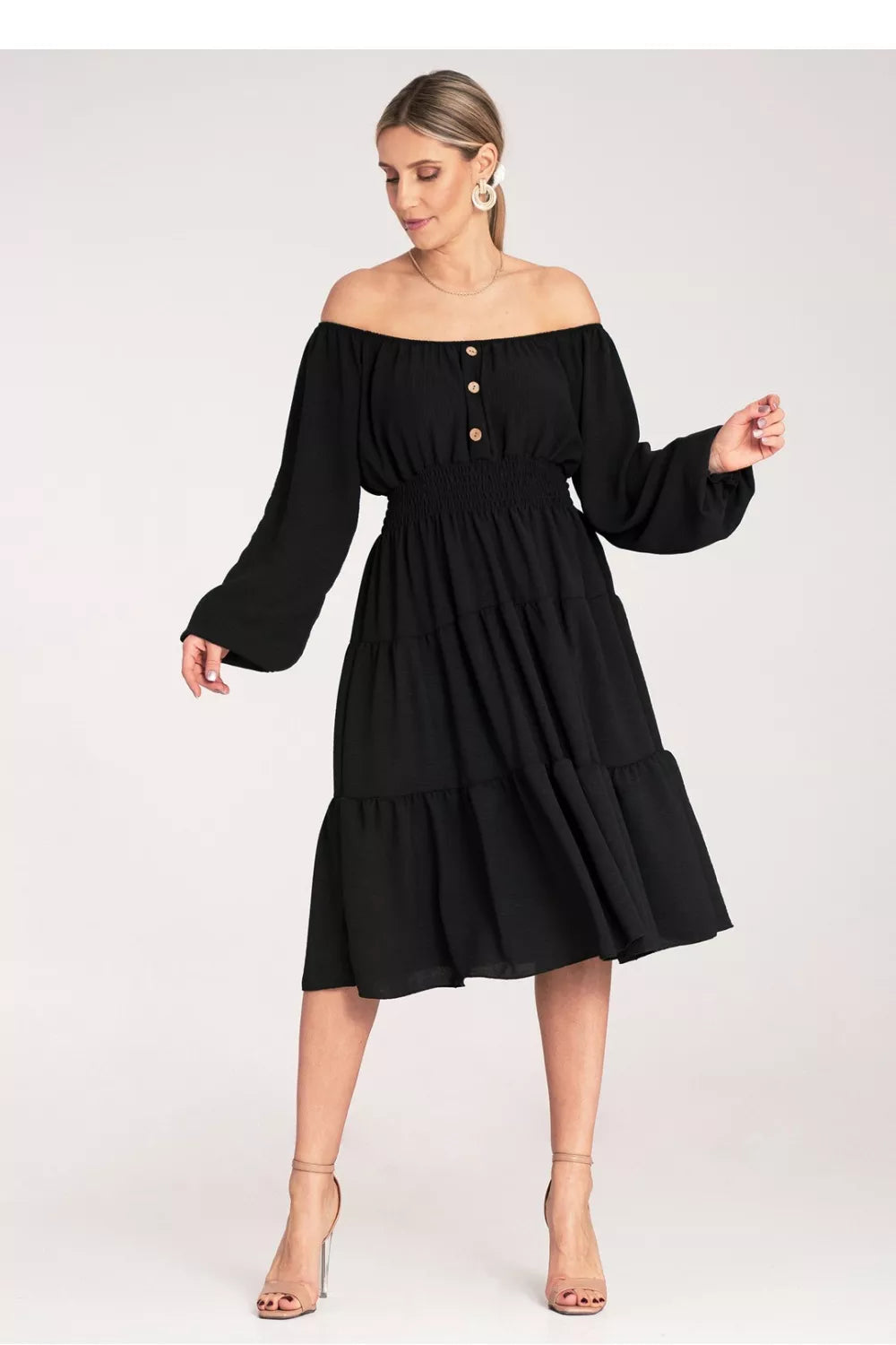 Dieninė suknelė, modelis 214819, Figl