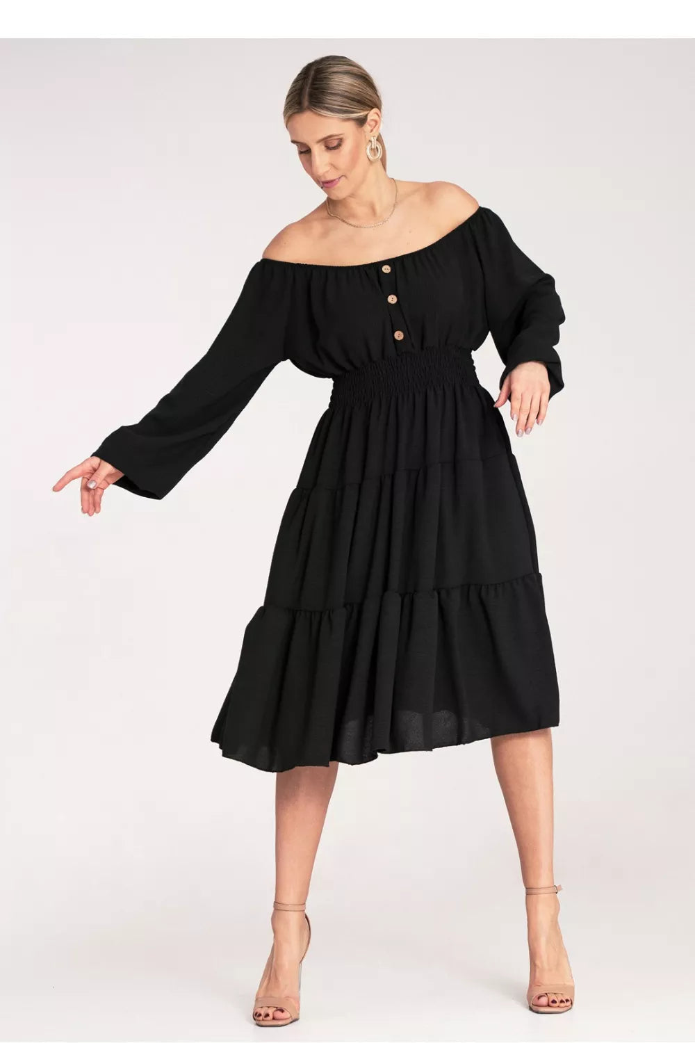 Dieninė suknelė, modelis 214819, Figl
