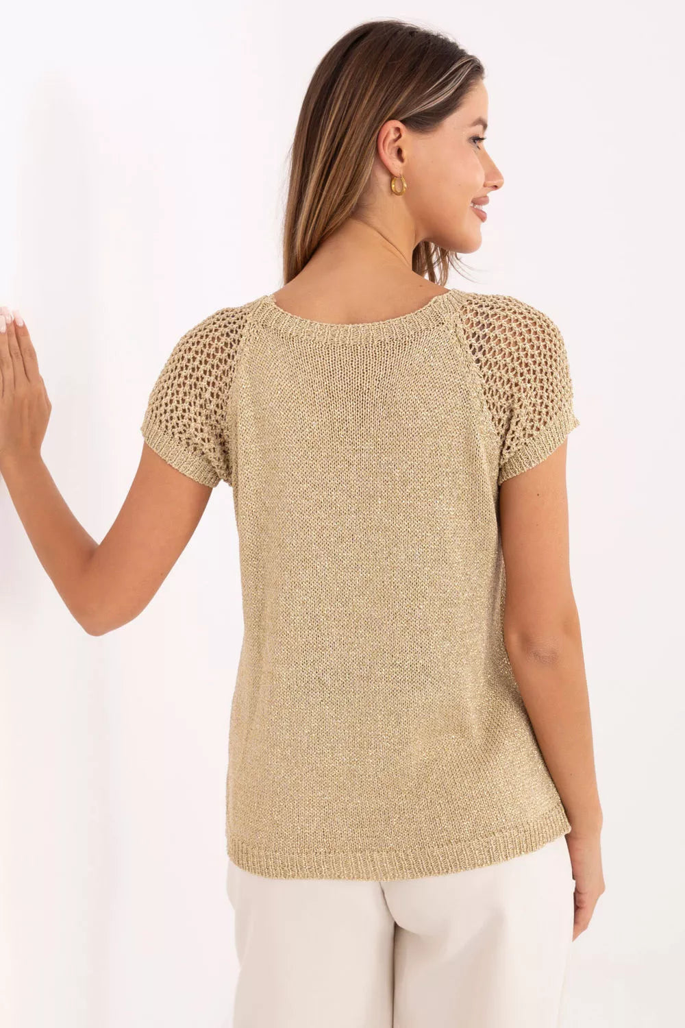 Marškinėlių trumpomis rankovėmis modelis 215793 Italy Moda