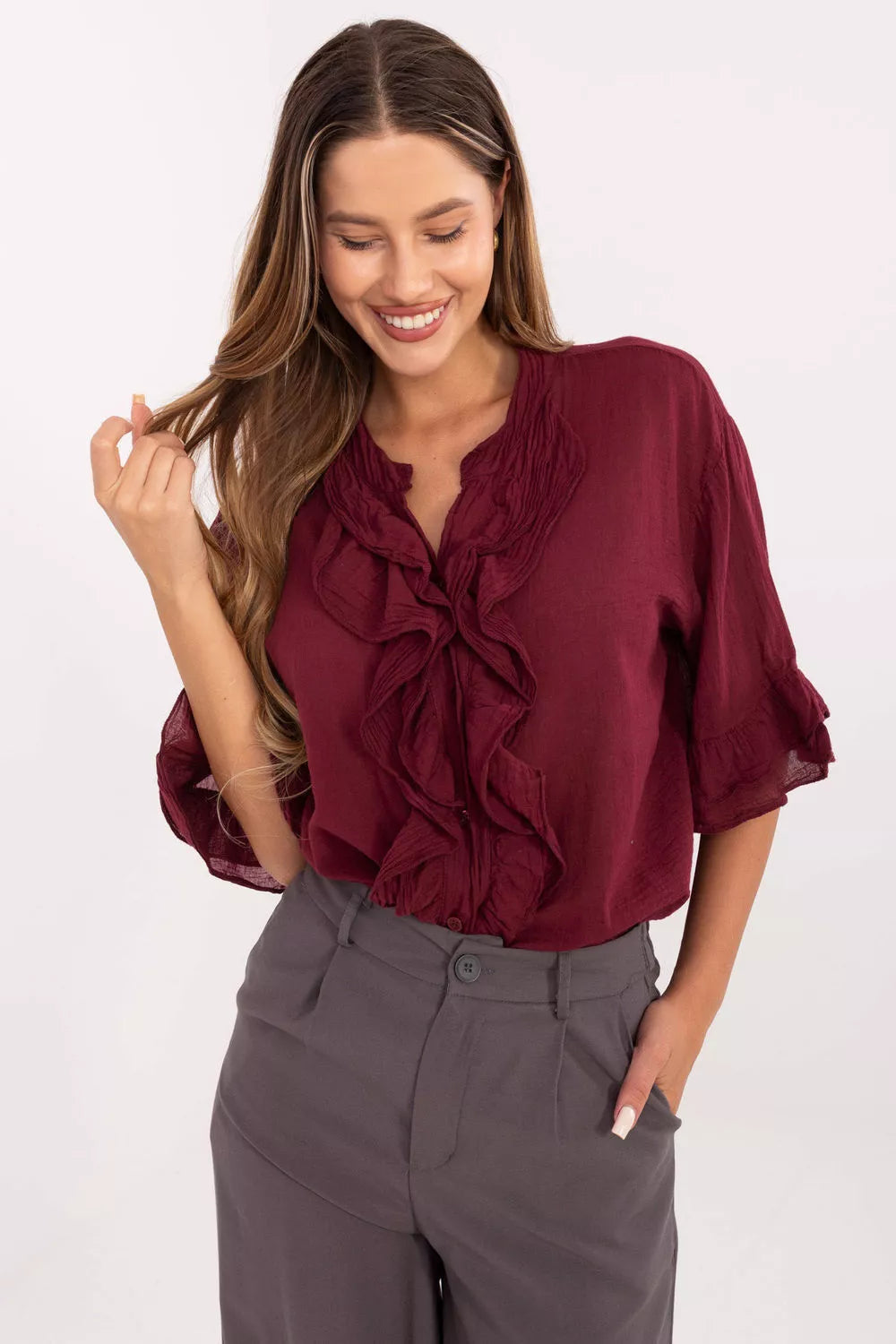 Marškinių modelis 215811 Italy Moda