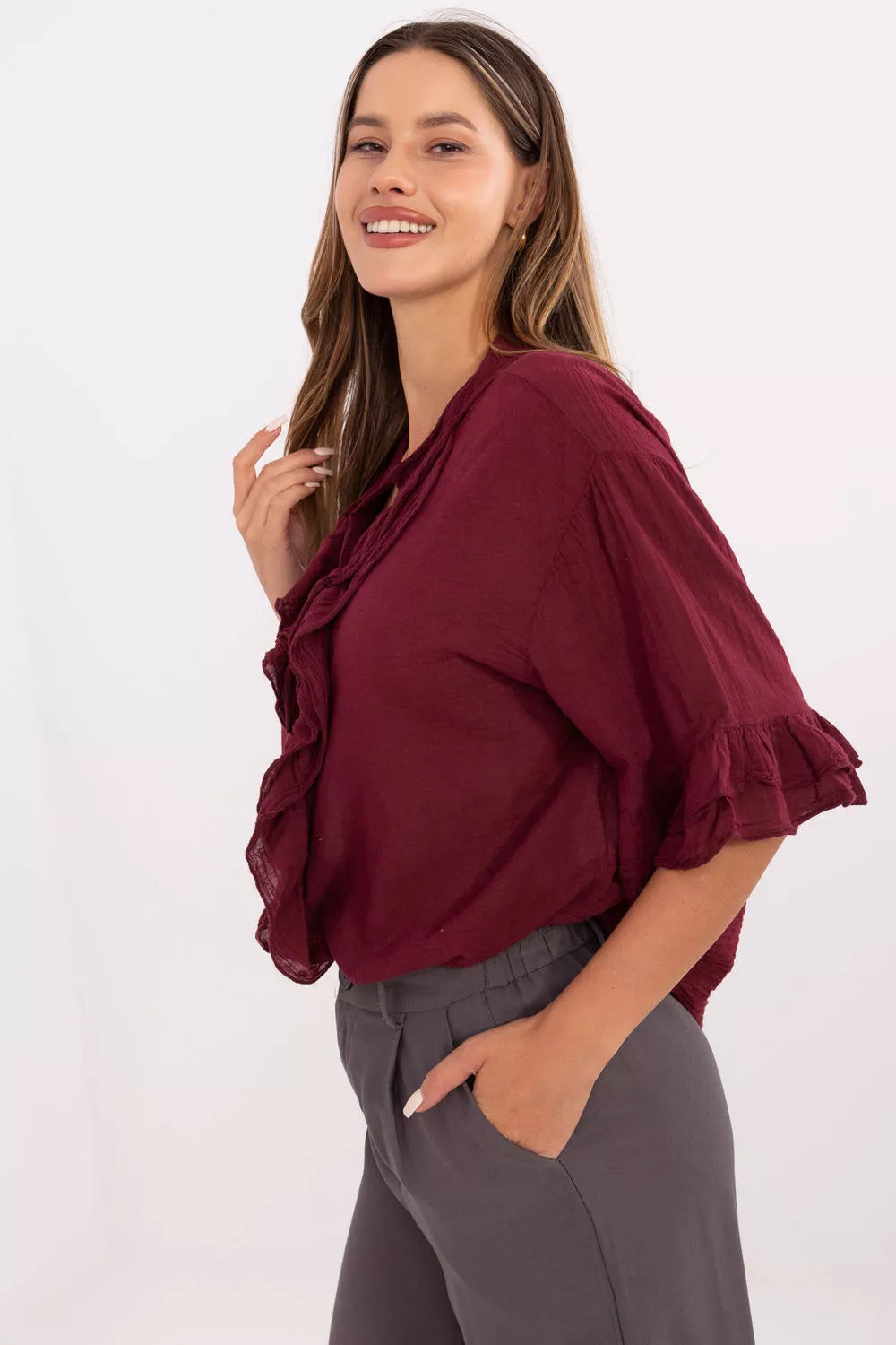 Marškinių modelis 215811 Italy Moda