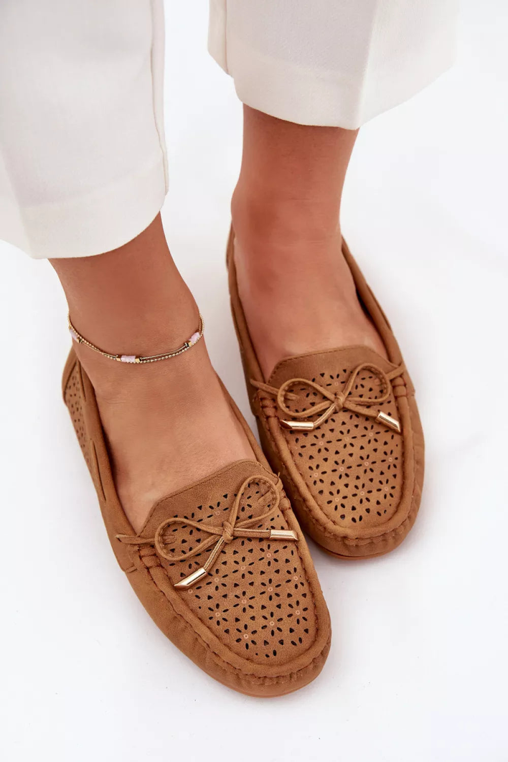 Mokasinai, modelis 215946 Ženkite stilingai