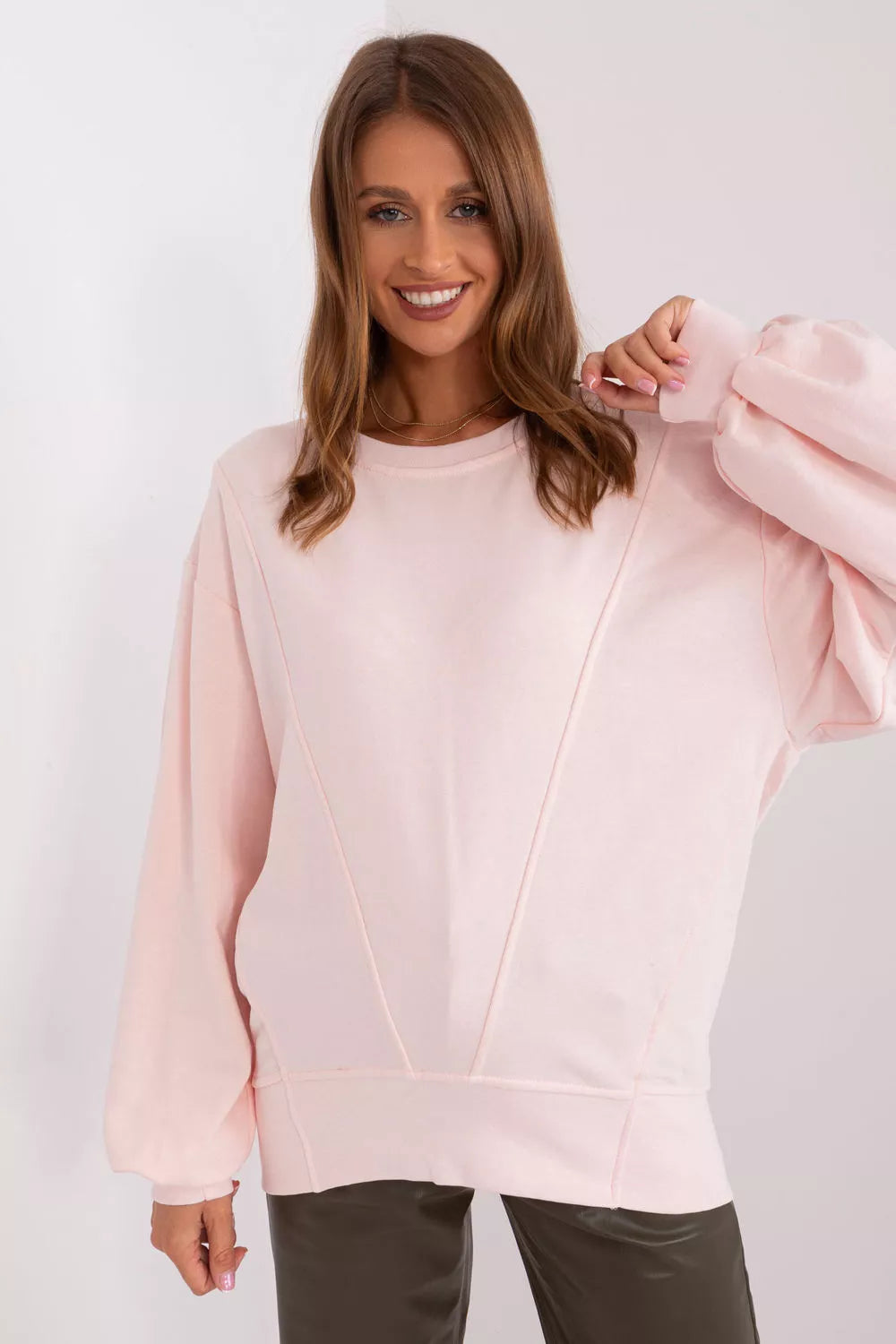 Sportinis megztinis modelis 216162 Ex Moda