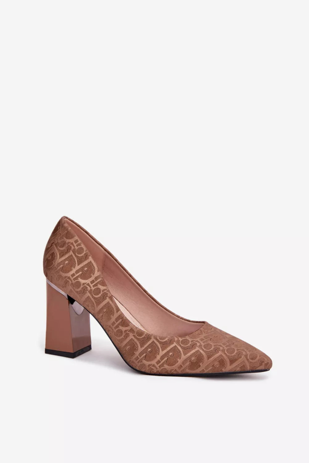 Bateliai su blokinio kulno modelis 216309 Step in style
